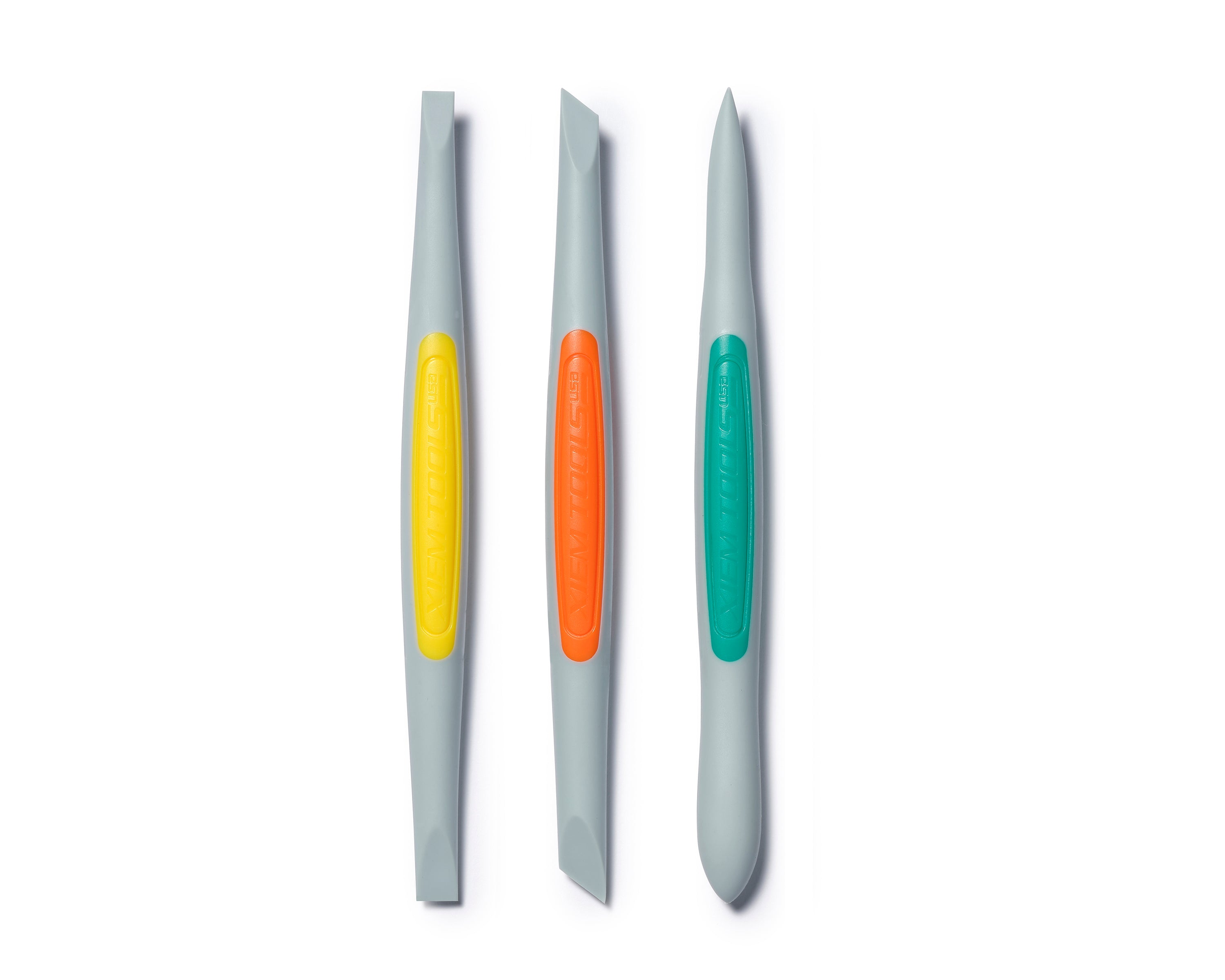 XIEM CLAY FINISHING TOOLS (FLEX/MED-SET OF 3)
