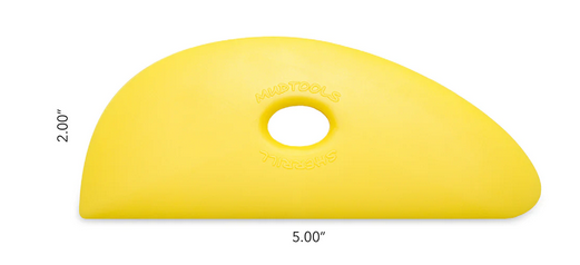 MUDTOOL #3 RIB, YELLOW/SOFT TM660Y3