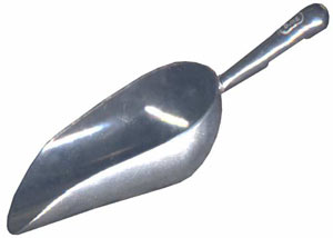 ALUMINUM SCOOP 24 OUNCE