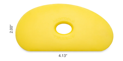 MUDTOOL #5 RIB, YELLOW/SOFT TM662Y5