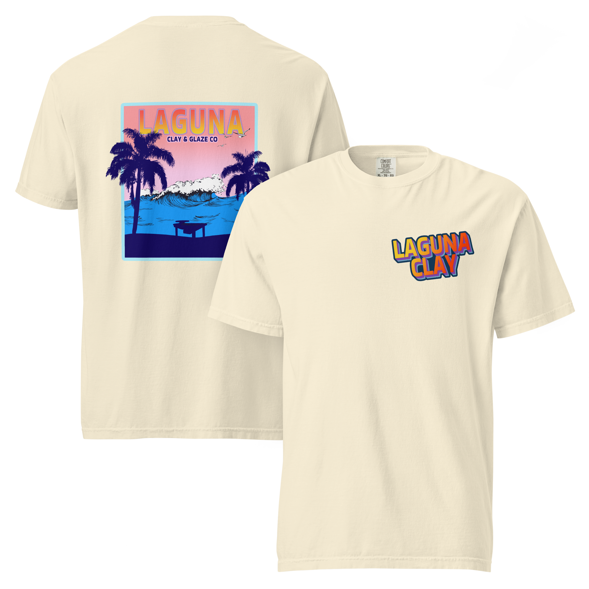 Laguna T-Shirt - Beach Ivory