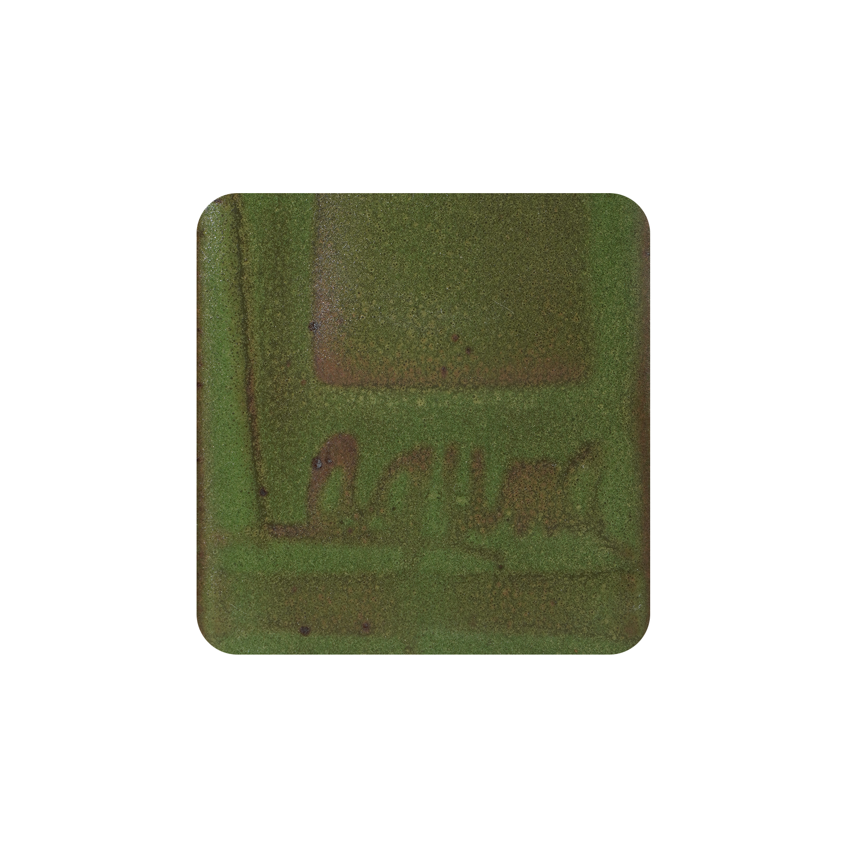 FW-2 GREEN FLAMEWARE ^10 GLAZE DRY