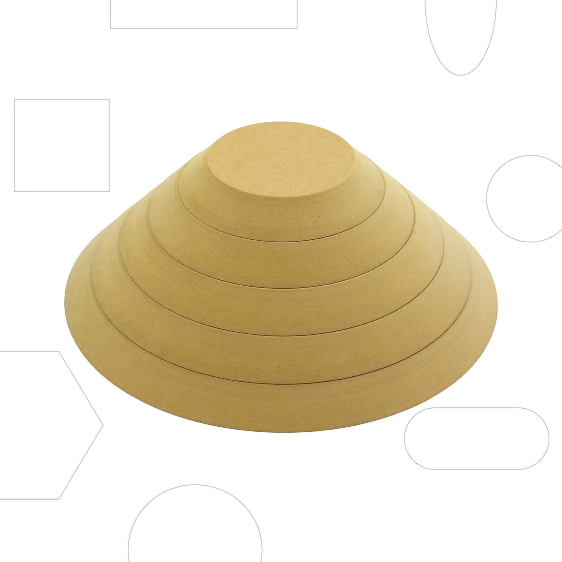 GR POTTERY ROUND STACK PACK (5 PIECE)