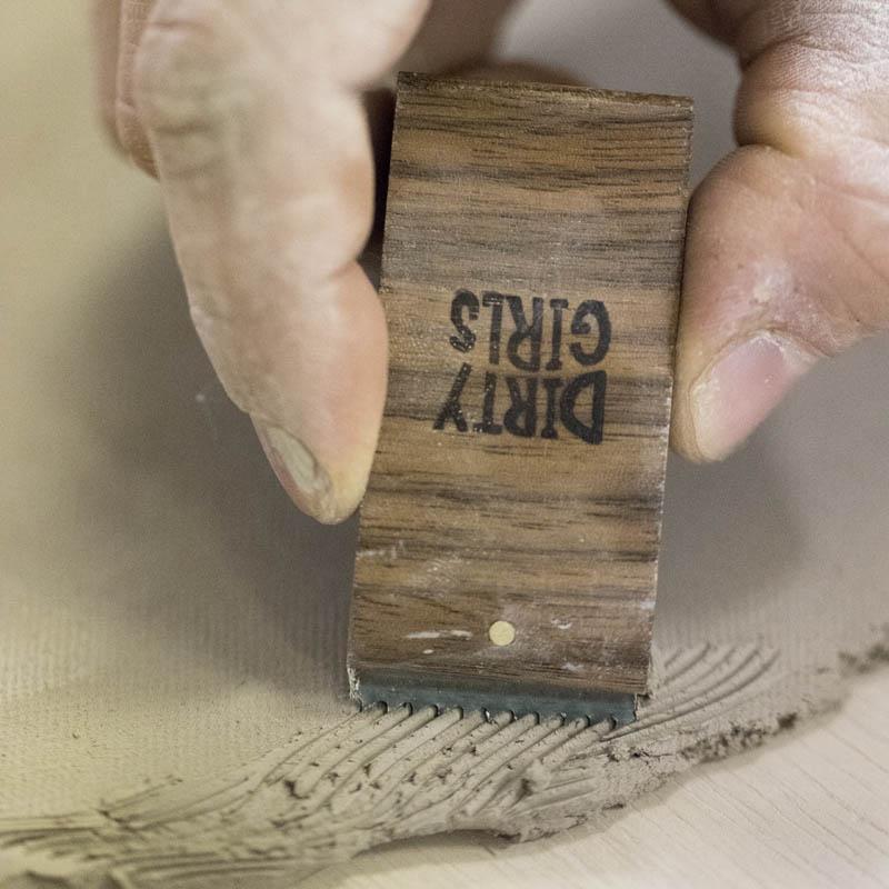 DIRTY GIRLS MINI SNAGGLETOOTH SCORING/TEXTURE TOOL