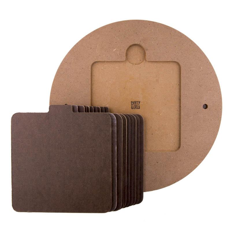 DIRTY GIRLS BAT INSERT-SYSTEM (10in SQ BAT)