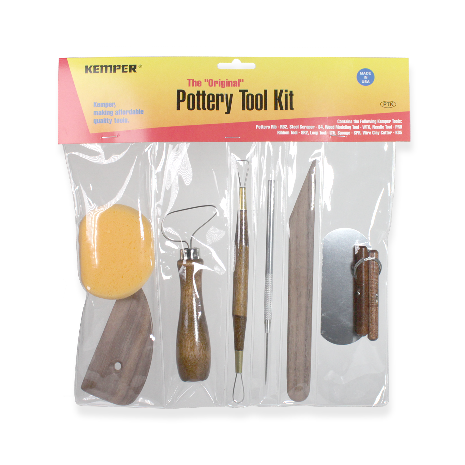 KEMPER PTK POTTERY TOOL KIT KTPTK