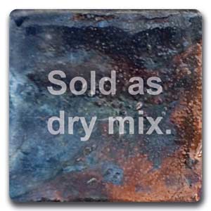 RAKU-24 DYNASTY BLUE GLAZE-DRY